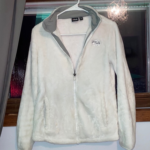 Fila Tops - Fleece zip up sweatshirt